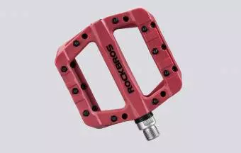 Pedały Rowerowe Platformowe Nylon Rockbros 2017-12CRD Czerwone