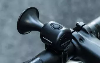 Dzwonek Rowerowy Rockbros EH-2 120 dB Czarny