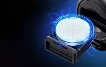 Dzwonek Rowerowy Rockbros EH-2 120 dB Czarny