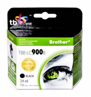 TB Print Tusz TBB-LC900B (Brother LC900) Czarny 100% nowy