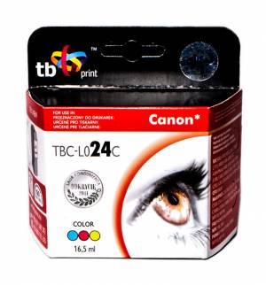 TB Print Tusz TBC-L024C (Canon BCI24C) Colour 100% nowy
