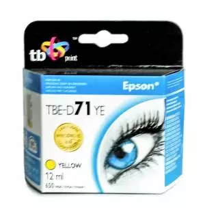 TB Print Tusz TBE-D71YE (Epson T071440) Żółty 100% nowy