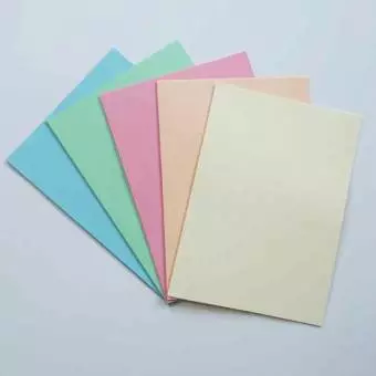 Papier ksero Wektor A4 100 arkuszy, 5 kolorów pastelowych