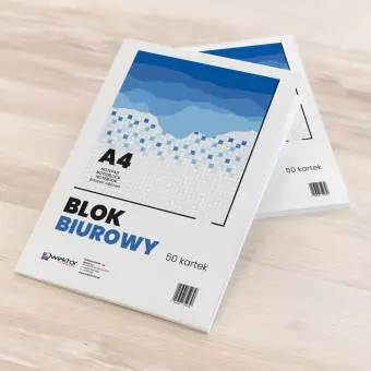 Blok biurowy Wektor A4 50 kartek w kratkę