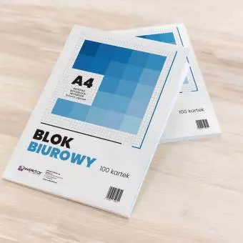 Blok biurowy Wektor A4 100 kartek w kratkę