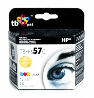 TB Print Tusz TBH-657C (HP Nr 57 - C6657A) Kolor refabrykowany