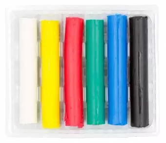 Plastelina BAMBINO 6 kolorów, okrągła