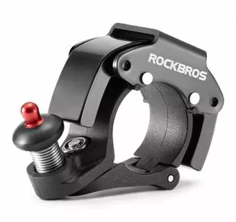 Dzwonek Rowerowy Rockbros C kształt, 34210006001 czarny