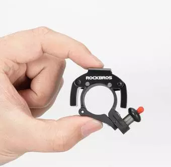 Dzwonek Rowerowy Rockbros C kształt, 34210006001 czarny