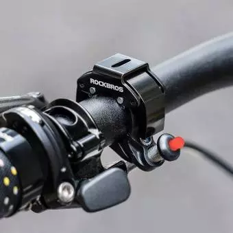 Dzwonek Rowerowy Rockbros C kształt, 34210006001 czarny