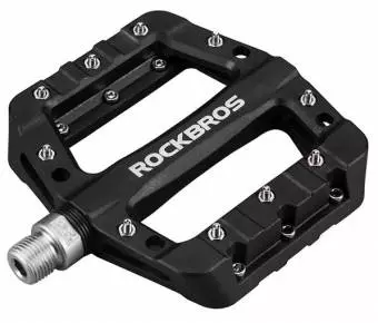 Pedały Rowerowe Platformowe Nylon Rockbros 2017-12CBK czarne
