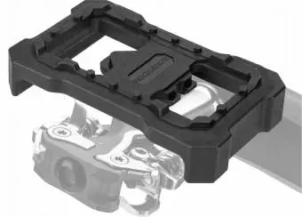 Adapter pedałów SPD Rockbros - nakładki plastikowe, czarne