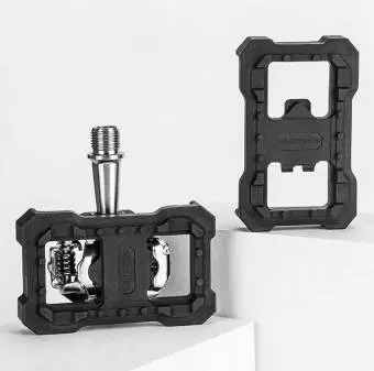 Adapter pedałów SPD Rockbros - nakładki plastikowe, czarne