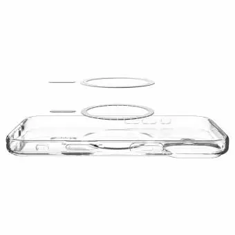 Etui Spigen Ultra Hybrid Mag Magsafe do Iphone 17 Clear/white