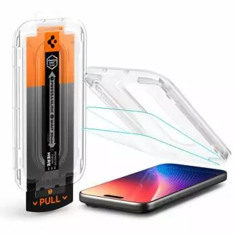 SZKŁO HARTOWANE SPIGEN GLAS.TR ”EZ FIT PRO” IPHONE 16 PRO MAX / 17 PRO MAX CLEAR