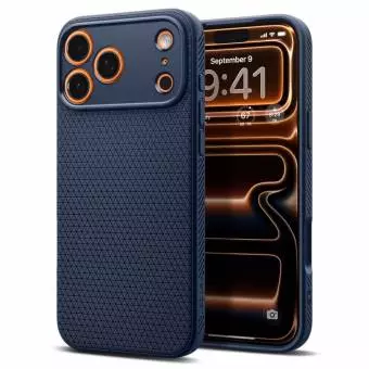 Etui Spigen Liquid Air do Iphone 17 Pro Navy Blue