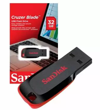 Pendrive SanDisk Cruzer Blade USB Flash Drive 32GB