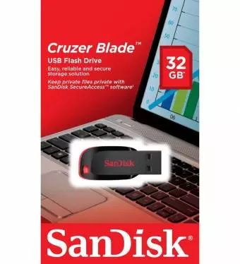 Pendrive SanDisk Cruzer Blade USB Flash Drive 32GB