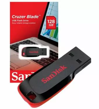 Pendrive SanDisk Cruzer Blade USB Flash Drive 128GB