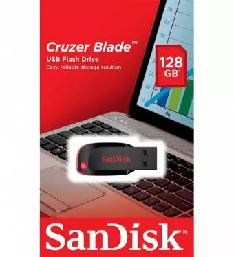 Pendrive SanDisk Cruzer Blade USB Flash Drive 128GB