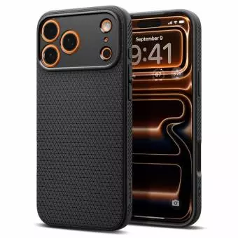 Etui Spigen Liquid Air do Iphone 17 Pro Matte Black