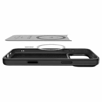 Etui Spigen Enzo Aramid ”t” Mag Magsafe do Iphone 17 Pro Max Black