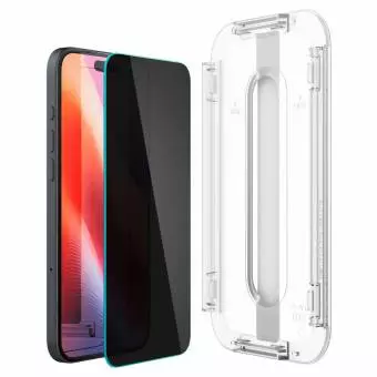 Szkło Hartowane Spigen Glas.tr ”ez Fit” 2-pack do Iphone 15 / 16 Privacy