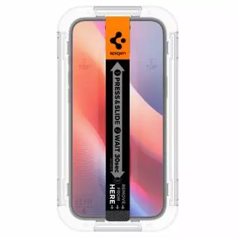 Szkło Hartowane Spigen Glas.tr ”ez Fit” 2-pack do Iphone 15 / 16 Privacy