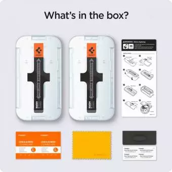 Szkło Hartowane Spigen Glas.tr ”ez Fit” 2-pack do Iphone 13 Pro Max Privacy