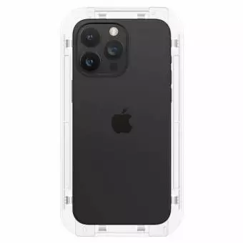 Szkło Hartowane Spigen Glas.tr ”ez Fit” Fc 2-pack do Iphone 15 Pro Max Black