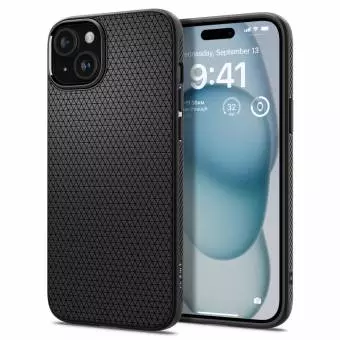 Etui Spigen Liquid Air do Iphone 15 Matte Black