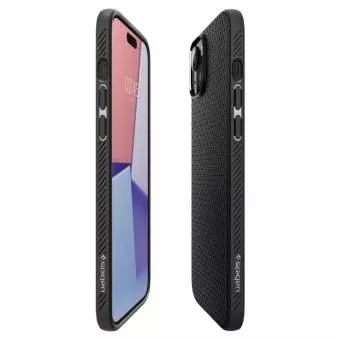 Etui Spigen Liquid Air do Iphone 15 Matte Black