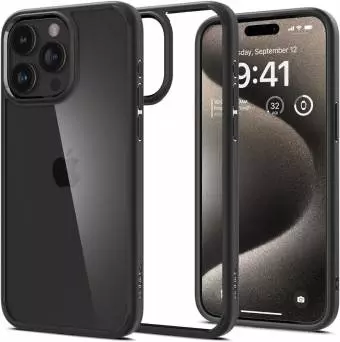 Etui Spigen Ultra Hybrid do Iphone 15 Pro Max Matte Black