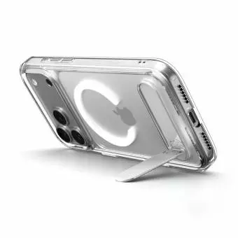 Etui Spigen Ultra Hybrid ”s” Mag Magsafe do Iphone 17 Pro Max Clear/white