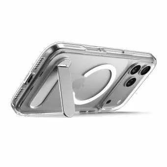 Etui Spigen Ultra Hybrid ”s” Mag Magsafe do Iphone 17 Pro Max Clear/white