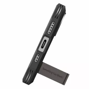 Etui Spigen Tough Armor ”t” Mag Magsafe do Iphone 17 Gunmetal
