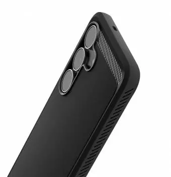 Etui Spigen Rugged Armor do Galaxy S25 Fe Matte Black