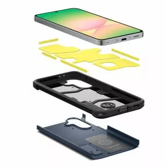 Etui Spigen Tough Armor do Galaxy A56 5g Metal Slate