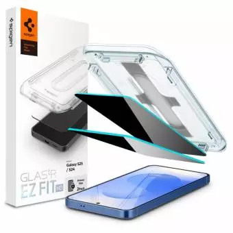 Szkło Prywatyzujące Spigen Glas.tr ”ez Fit” Hd 2-pack do Galaxy S24 / S25 Privacy