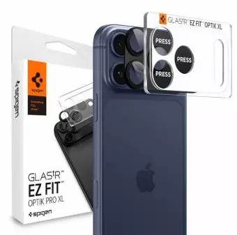 Osłona Aparatu Spigen Optik Pro Xl Glas.tr ”ez Fit” Camera Protector do Iphone 17 Pro Max Black