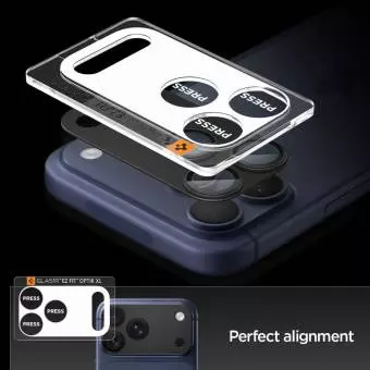 Osłona Aparatu Spigen Optik Pro Xl Glas.tr ”ez Fit” Camera Protector do Iphone 17 Pro Max Black
