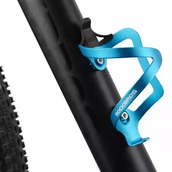 Koszyk na bidon Rockbros 2017-11BBL aluminiowy niebieski