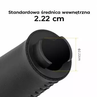 Chwyty Rowerowe Skórzane Rockbros ergonomiczne, brązowe