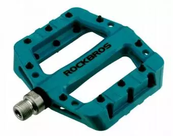 Pedały Rowerowe Platformowe Nylon Rockbros 2017-12CBL Niebieskie