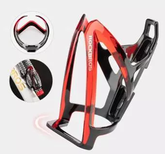 Uchwyt na bidon lekki ROCKBROS 35g czerwony