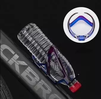 Uchwyt na bidon lekki ROCKBROS 35g niebiesko-fioletowy