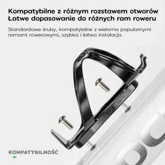 Uchwyt na bidon lekki ROCKBROS 35g różowy