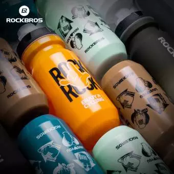 Bidon rowerowy 350011006 Rockbros szary 600ml