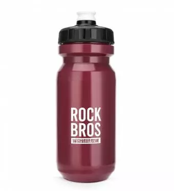 Bidon rowerowy z osłoną Rockbros czerwony 600ml
