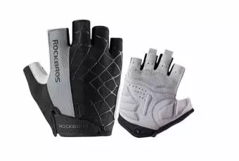 Rękawiczki rowerowe Rockbros rozmiar S  szare